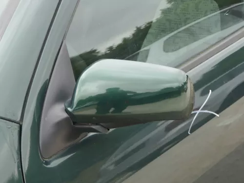 Skoda Fabia 6Y elektrisch Spiegel Außenspiegel links mit Glas grün LF8C (201607)