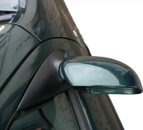 Skoda Fabia 6Y elektrisch Spiegel Außenspiegel rechts mit Glas grün LF8C (201608)