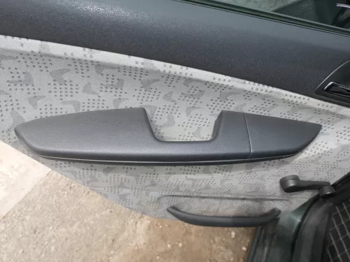 1x Fabia 6Y Kombi Türverkleidung Verkleidung Tür hinten links schwarz anthrazit (201615)