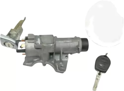 Skoda Fabia 6Y Zündschloß Schloß Zündung 1x Schlüssel + 1x Türschloß links Funk