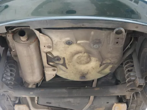 VW Polo 9N Ibiza 6L Auspuff Endschalldämpfer + Mittel hinten 1,4 BKY BBY