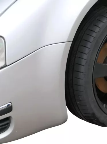 Skoda Superb 3U Stoßstange vorne Frontstoßstange silber LF7T (201640)