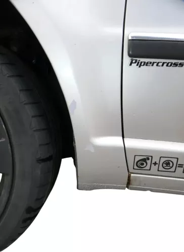 Skoda Superb 3U Kotflügel vorne links silber LF7T (201641)