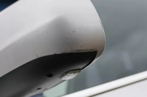 Superb 3U elektrischer anklappbarer Spiegel Außenspiegel links silber LF7T (201645)