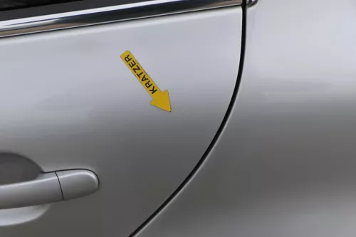 Skoda Superb 3U Limousine Tür hinten links silber LF7T - ohne Anbauteile (201647)