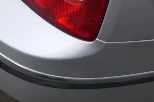 Superb 3U Limousine Stoßstange hinten Heckstoßstange silber LF7T PDC (201658)