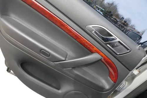 1x Skoda Superb 3U Türverkleidung Verkleidung Tür hinten links Leder onyx (201664)