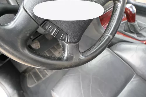 VW Passat 3BG Golf 4 Bora Lenkrad Multifunktionslenkrad Schalter Knöpfe Leder (201676)