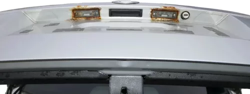 Skoda Superb 3U Heckklappe hinten Kofferraumklappe schwarz LF9R L9910 Limousine (201678)