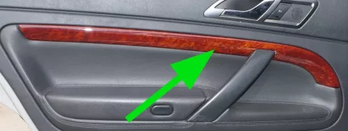 Superb 3U Mittelkonsole Verkleidung Radio Klappe Abdeckung Dekor Holz vavona Tür (201680)