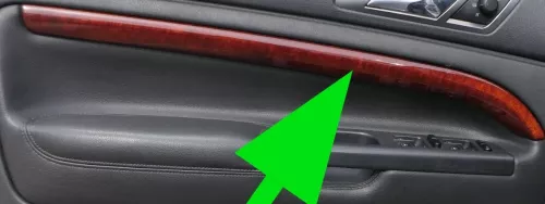 Superb 3U Mittelkonsole Verkleidung Radio Klappe Abdeckung Dekor Holz vavona Tür (201680)