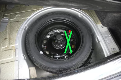 1x Passat 3C Golf Reifen Sommerreifen 205/55 R16 91W Felge 7-8mm Ersatzrad