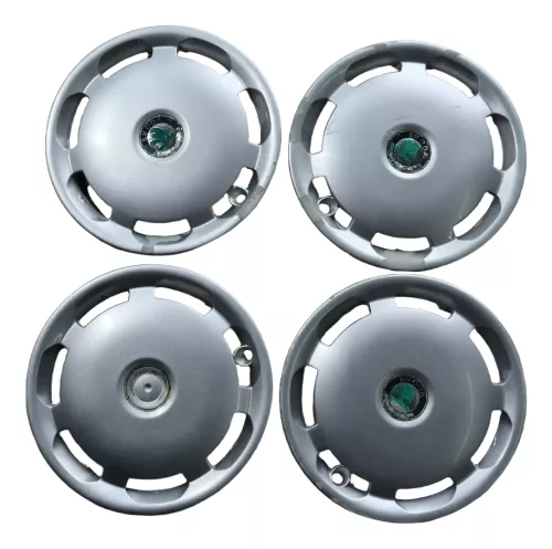 4 x Stück Original Skoda Octavia 1U Radzierkappe Radkappe 15 Zoll 1U0601147C 4