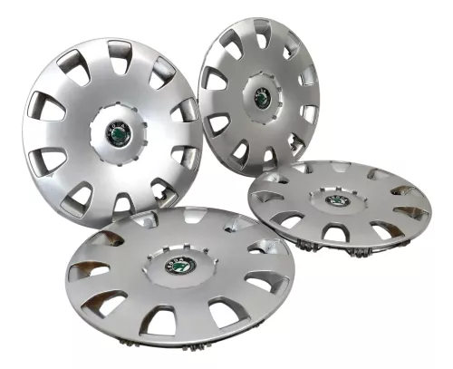 4 x Stück Original Skoda Octavia 1U Radzierkappe Radkappe 15 Zoll 1U0601147G 4