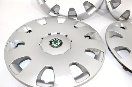 4 x Stück Original Skoda Octavia 1U Radzierkappe Radkappe 15 Zoll 1U0601147G v (160504)