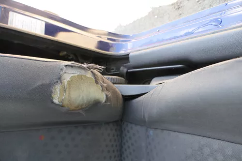 Q610 VW Polo 9N3 9N vorne links Sitz Fahrersitz 2/3-Türer Airbag (168373)