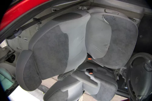 Q653 VW Sharan 7M 7V Sitz vorne links Fahrersitz Lehne Armlehne Camper Bulli Dre (170316)