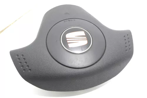 6L0880201G Seat Ibiza 6L 3-Speichen Airbag schwarz für Sportlenkrad Lenkrad (171028)