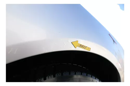 Passat 3C B6 Kotflügel vorne rechts 3C0821022 reflexsilber LA7W silber - BILDER! (174026)