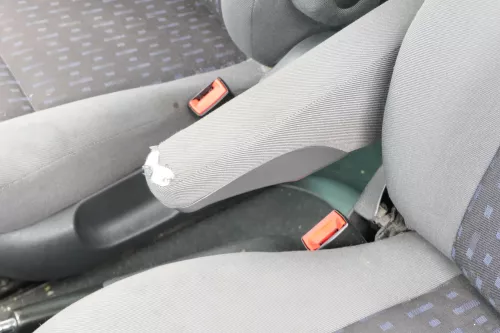 Q770 VW Sharan 7M 7V Sitz vorne links Fahrersitz Lehne Armlehne Camper Bulli (175207)