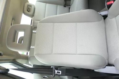 Q781 Audi A2 8Z Sitz vorne rechts Beifahrersitz dunkelgrau swing (175293)