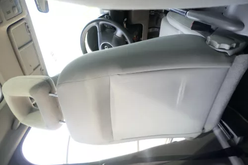 Q781 Audi A2 8Z Sitz vorne links Fahrersitz swing dunkelgrau (175294)