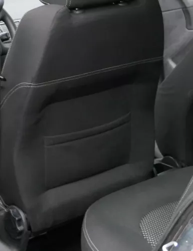 Q899 Fabia 6Y Sitz vorne links Fahrersitz Sitze vorn Sitzheizung SHZ Sportsitz (184813)
