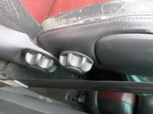 Q997 VW Sharan 7M 7V Sitz vorne links Fahrersitz Lehne Camper Bulli Drehbar Lede (184939)
