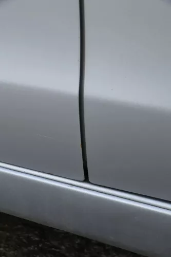 VW Polo 9N 9N3 Tür vorne links Fahrertür silber grau LA7W 4/5-Türer ohneAnbautei (201774)