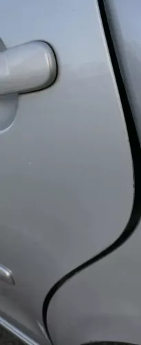 VW Polo 9N 9N3 Tür hinten links 4/5-Türer grau silber LA7W -ohne Anbauteile (201775)