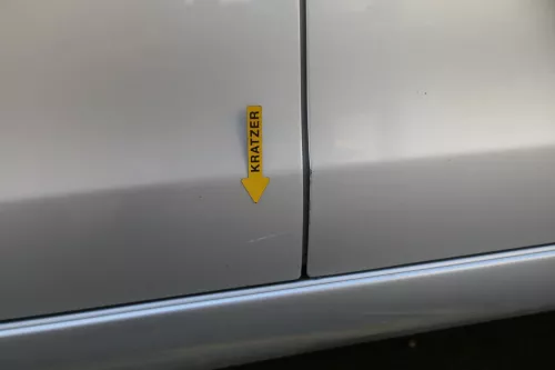 VW Polo 9N 9N3 Tür hinten rechts 4/5-Türer grau silber LA7W - ohne Anbauteile (201776)
