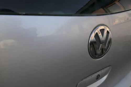 VW Polo 9N3 9N Heckklappe Kofferraumklappe Klappe silber LA7W grau - Scheibe (201777)