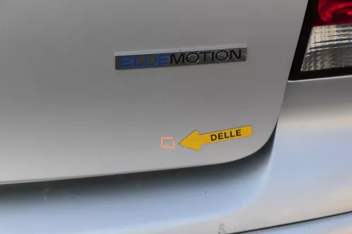 VW Polo 9N3 9N Heckklappe Kofferraumklappe Klappe silber LA7W grau - Scheibe (201777)