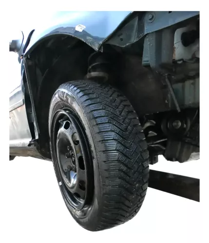2x Golf 4 195/65 R15 91T Winterreifen M+S Reifen 6jx15H2 ET38 ca. 5,5-6mm Felgen (201347)