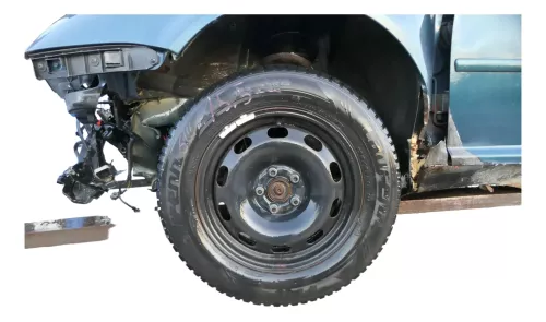 2x Golf 4 195/65 R15 91T Winterreifen M+S Reifen 6jx15H2 ET38 ca. 5,5-6mm Felgen (201347)