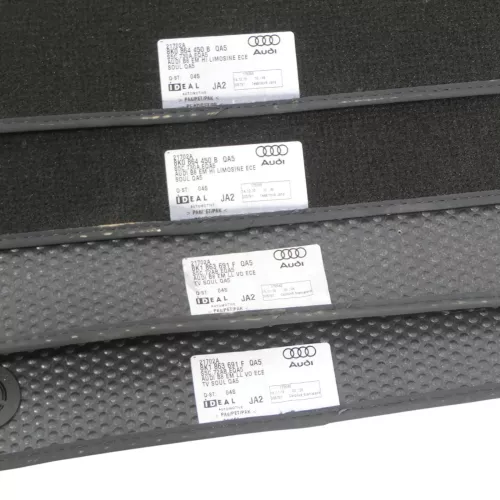 Audi A5 8T Sportback Satz Fußmatten Soul ORIGINAL aus NEUFAHRZEUG (201834)