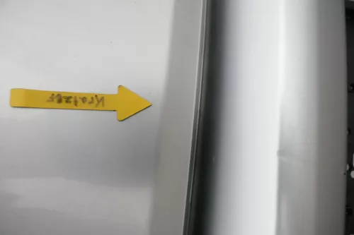 VW Golf 5 V Heckklappe hinten Kofferraumklappe mit Scheibe silber grau LA7W Sil (201731)