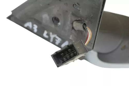Audi A3 8L elektrischer Spiegel Außenspiegel links mit Glas silber LY7M (201848)