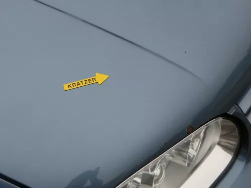 VW Golf 4 Motorhaube Haube Klappe vorne blau LD5X (201853)