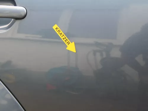 VW Golf 4 Limousine Tür hinten rechts blau LD5X (KEINkombi) ohne Anbauteile (201860)