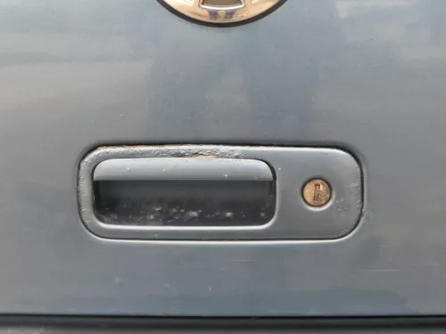 Golf 4 Limousine Heckklappe Kofferraumklappe Klappe hinten blau LD5X -ohneAnb (201862)