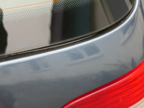 Golf 4 Limousine Heckklappe Kofferraumklappe Klappe hinten blau LD5X -ohneAnb (201862)
