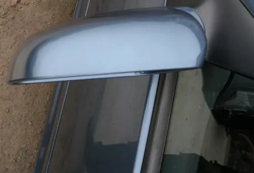VW Golf 4 Bora elektrischer Spiegel vorne links Außenspiegel blau LD5X & Glas (201863)