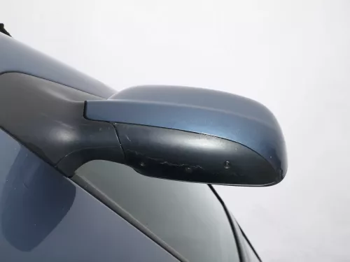 VW Golf 4 Bora elektrischer Spiegel vorne links Außenspiegel blau LD5X & Glas (201863)