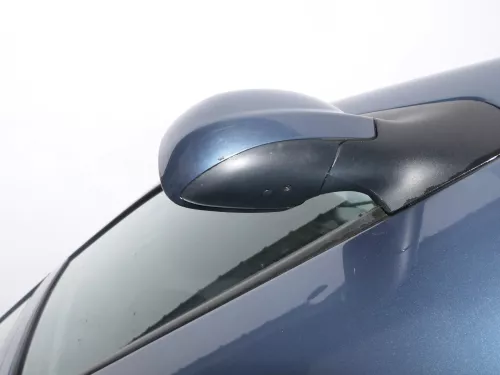 VW Golf 4 Bora manueller Spiegel vorne rechts Außenspiegel blau LD5X (201864)