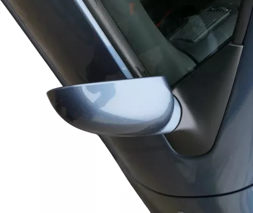 VW Golf 4 Bora manueller Spiegel vorne rechts Außenspiegel blau LD5X (201864)