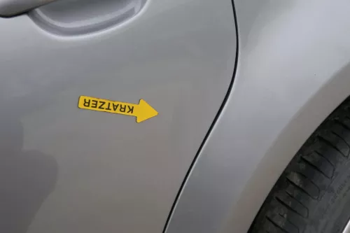 VW Passat 3B 3BG Kombi Variant Tür hinten links grau LD7W + Scheibe (201886)