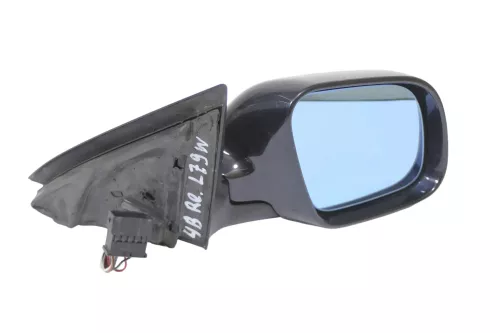 Audi A6 4B Spiegel Außenspiegel rechts elektrisch schwarz LZ9W mit Glas (201897)