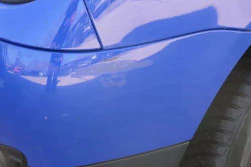 VW Lupo 6X Kühlergrill Grillleiste vorne Leiste blau LW5Z (201963)