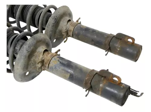 2x Stück VW Golf 4 Beetle A3 Stoßdämpfer Federbein Feder vorne 1J0413031BH (201980)